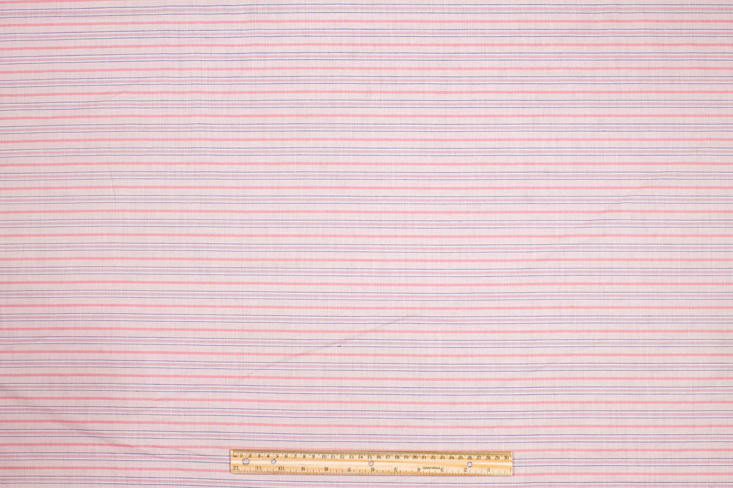 Striped Cotton Voile - Pink and Blue - Prime Fabrics