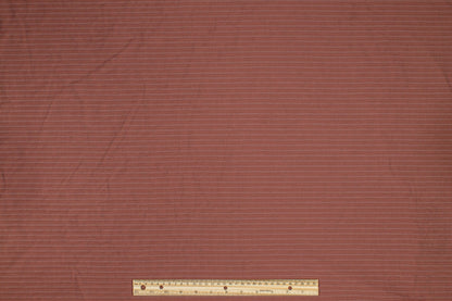Striped Cotton Voile Burnout - Mauve - Prime Fabrics