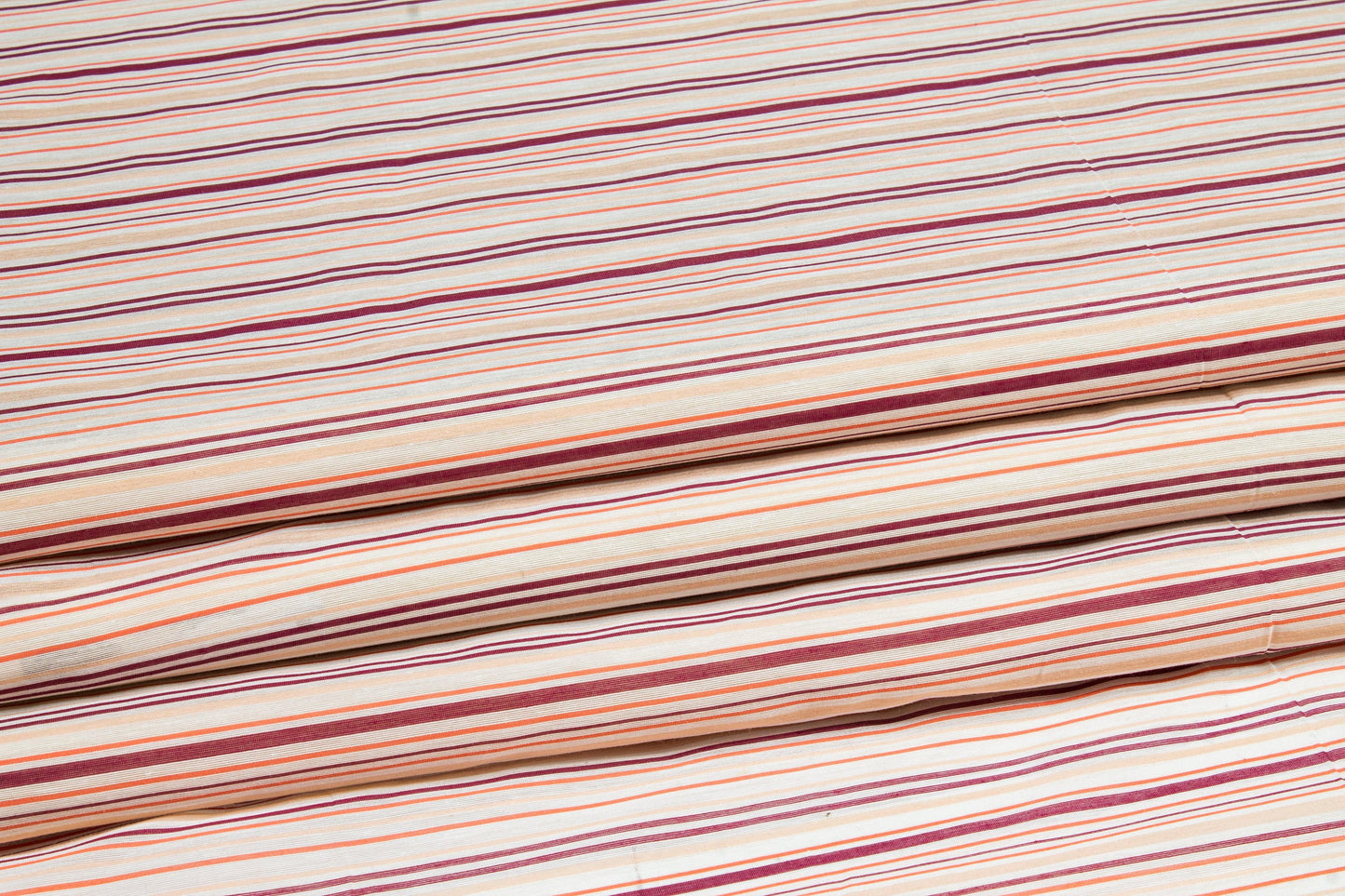 Striped Cotton Voile - Pink - Prime Fabrics