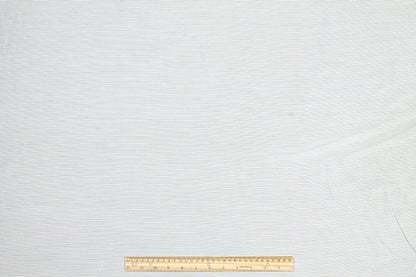 Striped Viscose Shirting - Black and White - Prime Fabrics