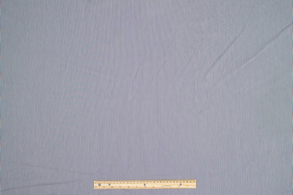Striped Cotton Stretch Shirting - Navy and White - Prime Fabrics