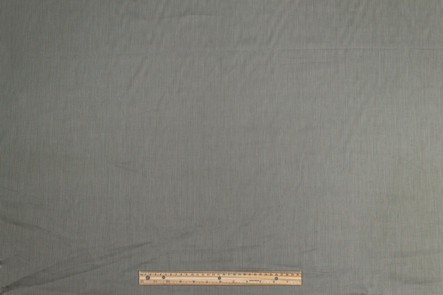 Pin Striped Cotton Shirting - Khaki Green - Prime Fabrics