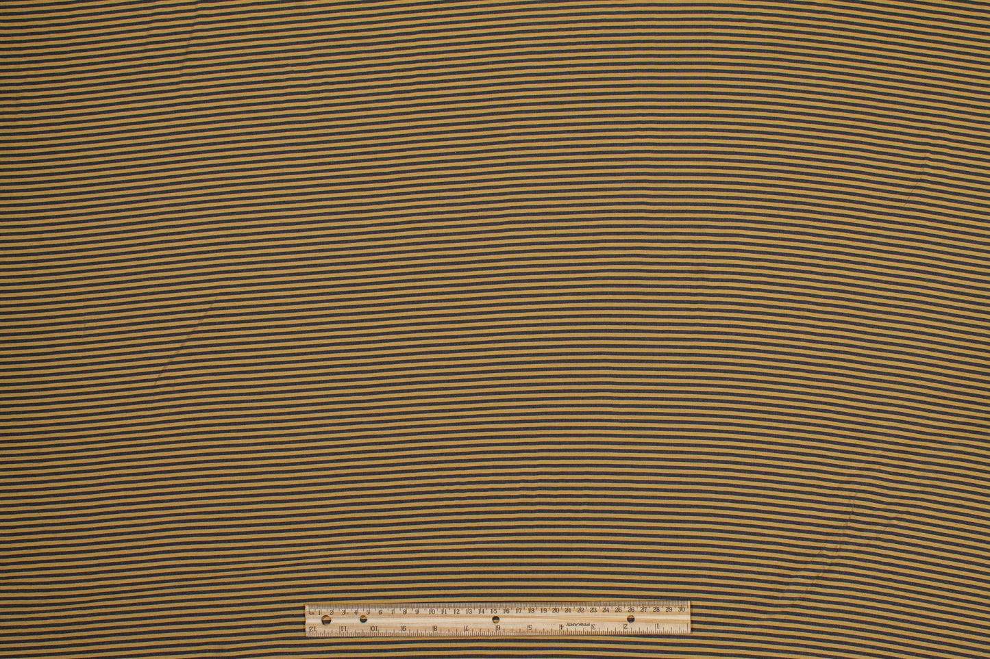 Striped Viscose Shirting - Tan and Gray - Prime Fabrics