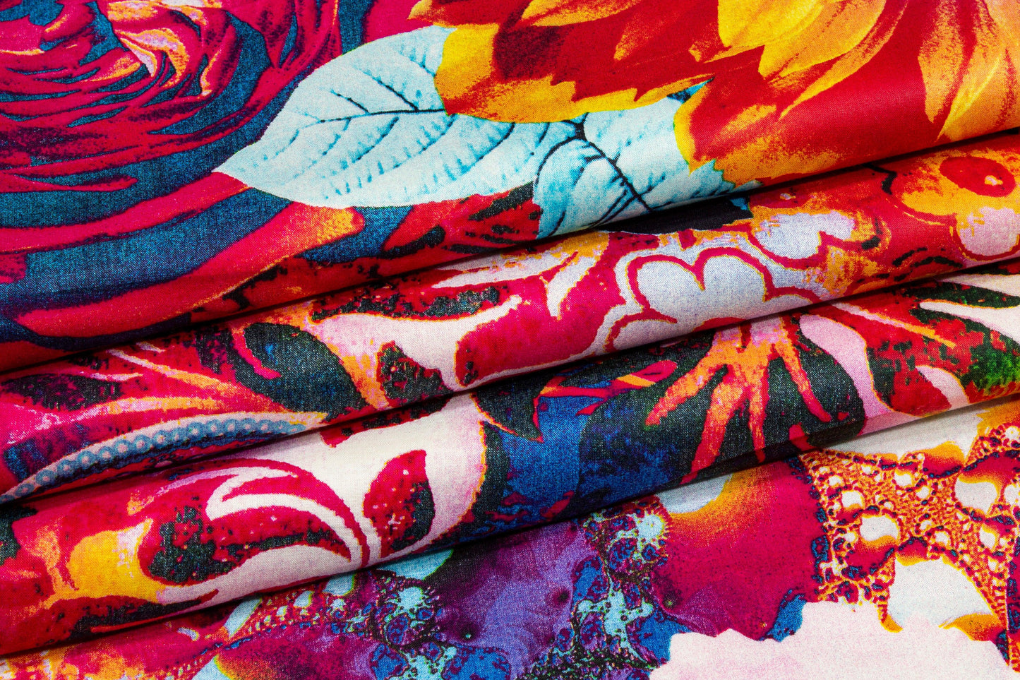 Floral Cotton Voile - Multicolor - Prime Fabrics