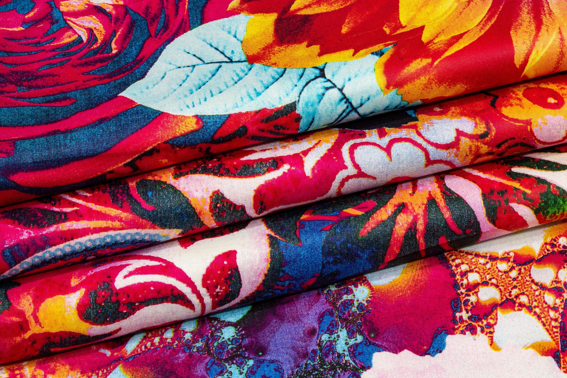 Floral Cotton Voile - Multicolor - Prime Fabrics