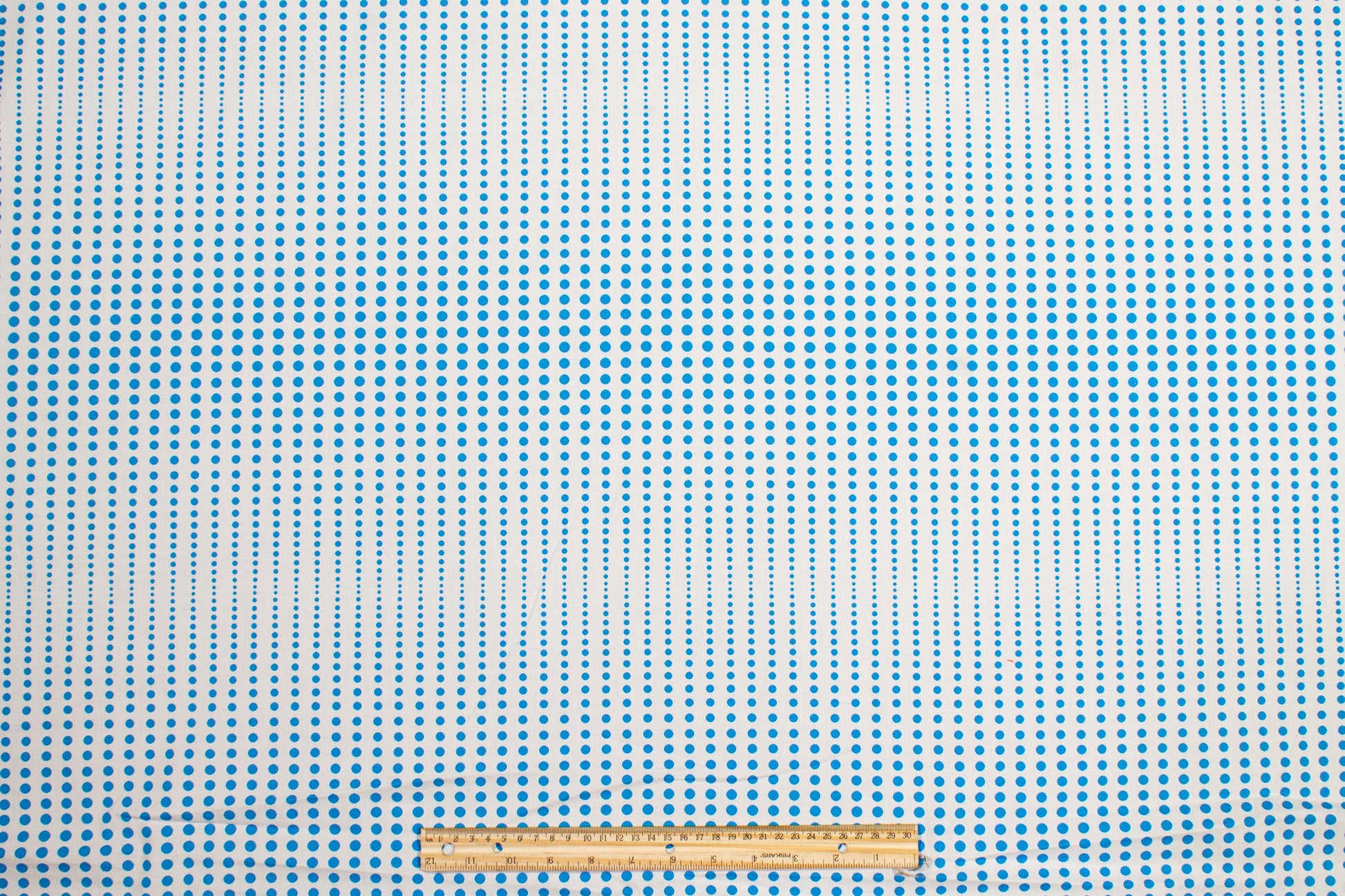 Polka Dot Cotton Print - Blue and White - Prime Fabrics