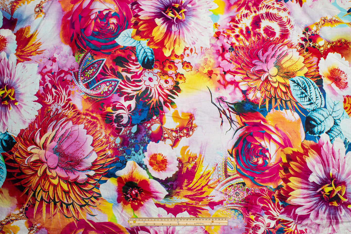 Floral Cotton Voile - Multicolor - Prime Fabrics