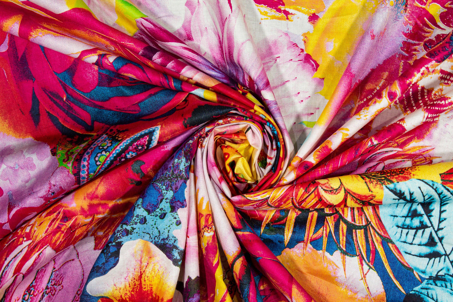 Floral Cotton Voile - Multicolor - Prime Fabrics
