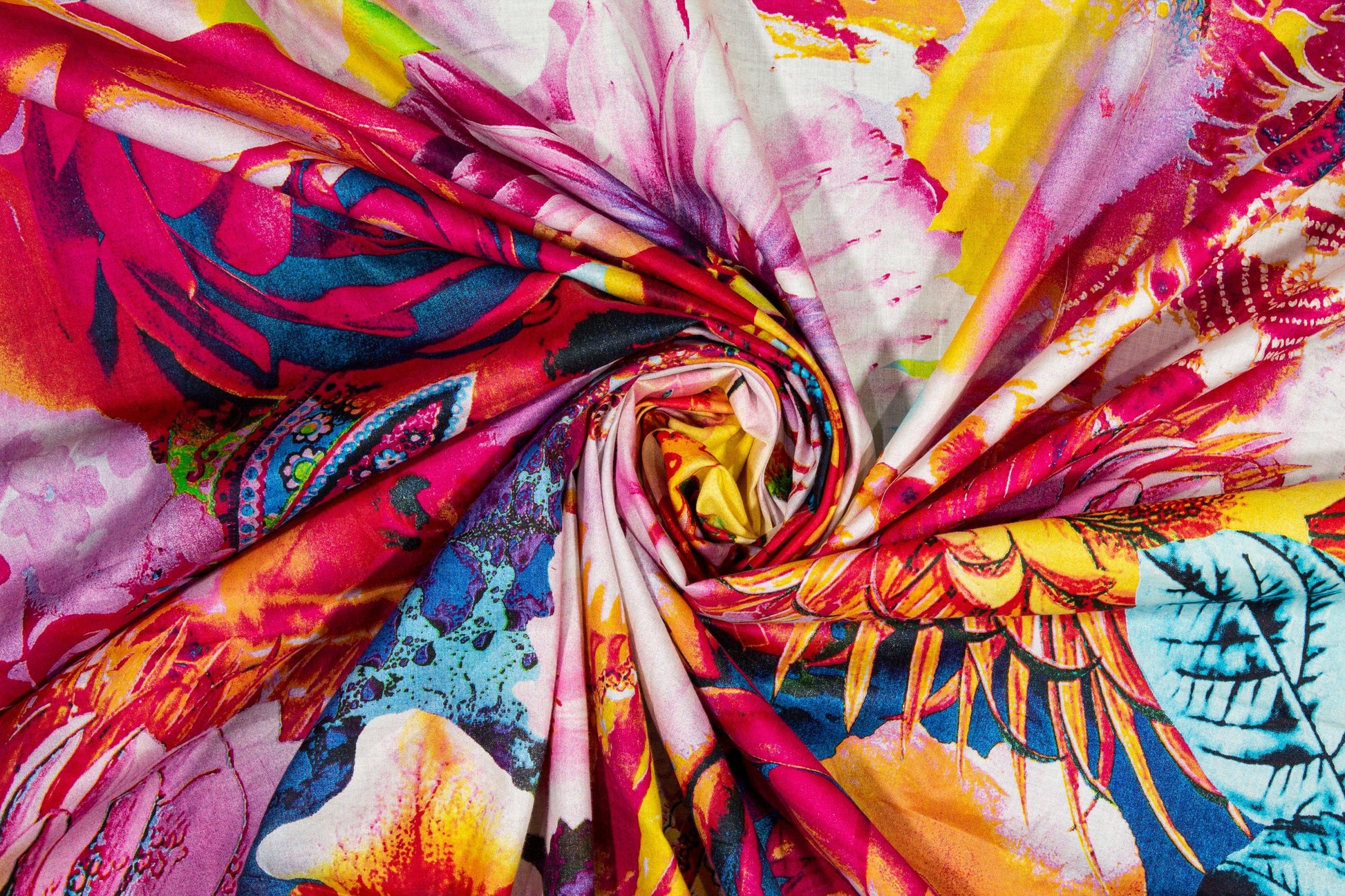 Floral Cotton Voile - Multicolor - Prime Fabrics