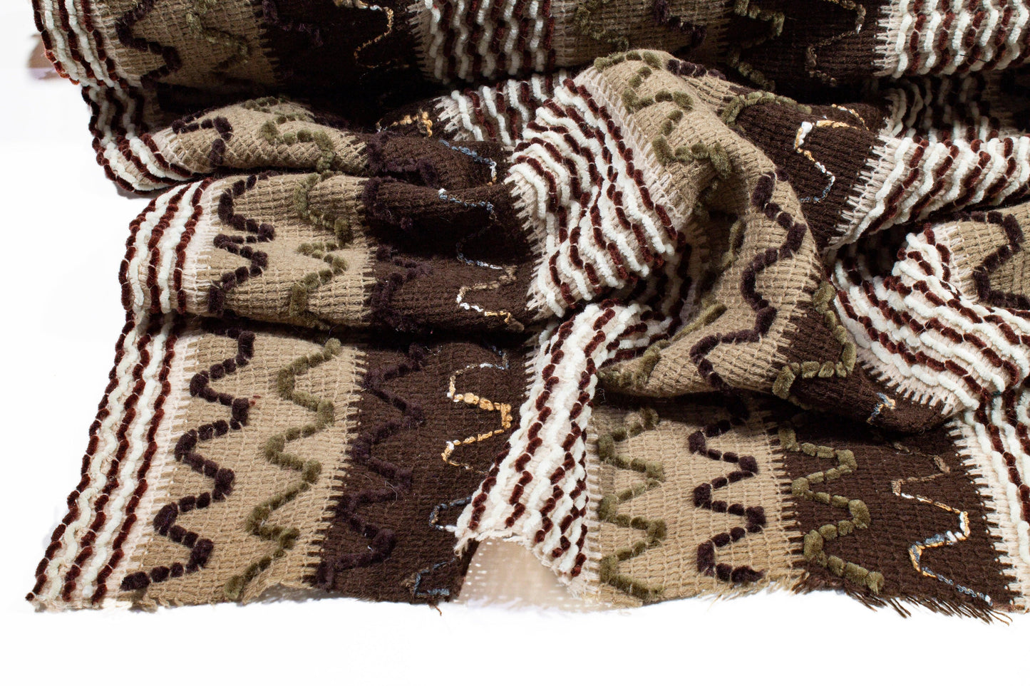 Brown Polyester Knit - Prime Fabrics
