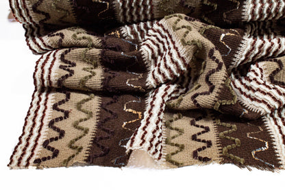 Brown Polyester Knit - Prime Fabrics