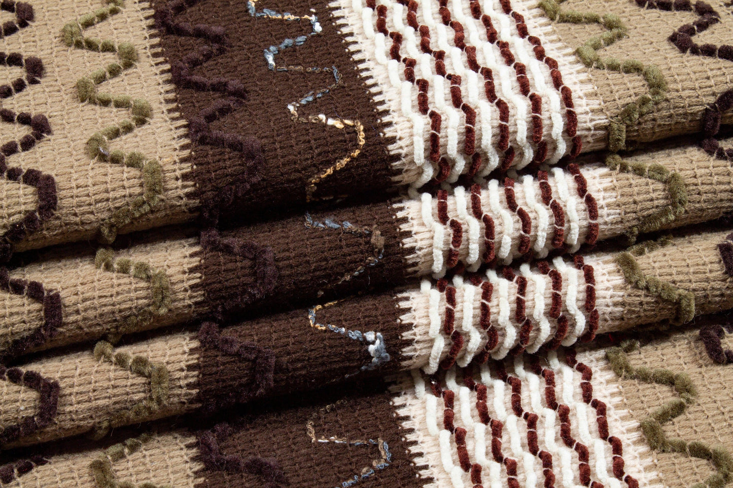 Brown Polyester Knit - Prime Fabrics