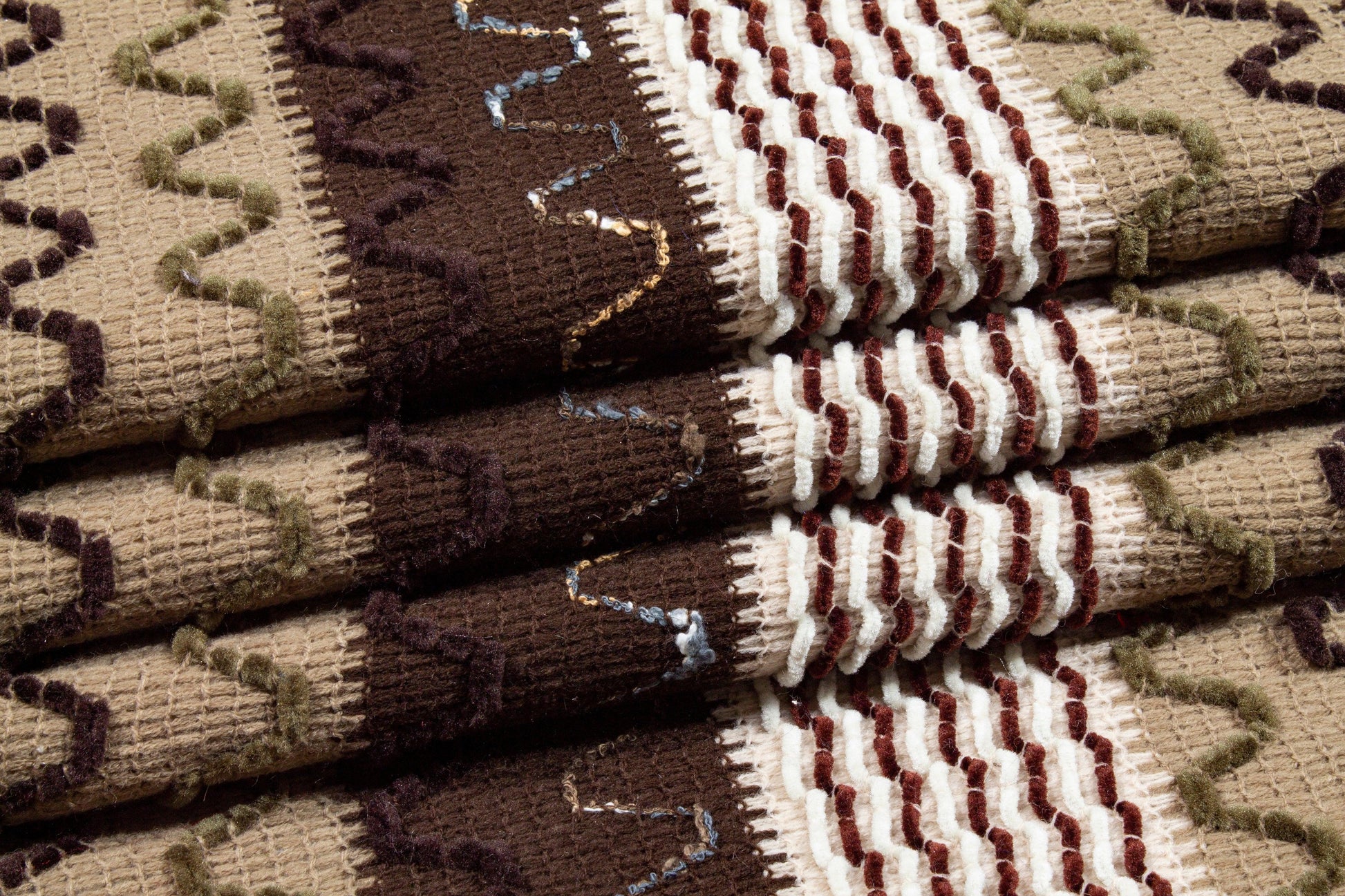 Brown Polyester Knit - Prime Fabrics