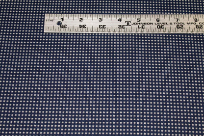 Navy Blue French Wool Suiting - Prime Fabrics