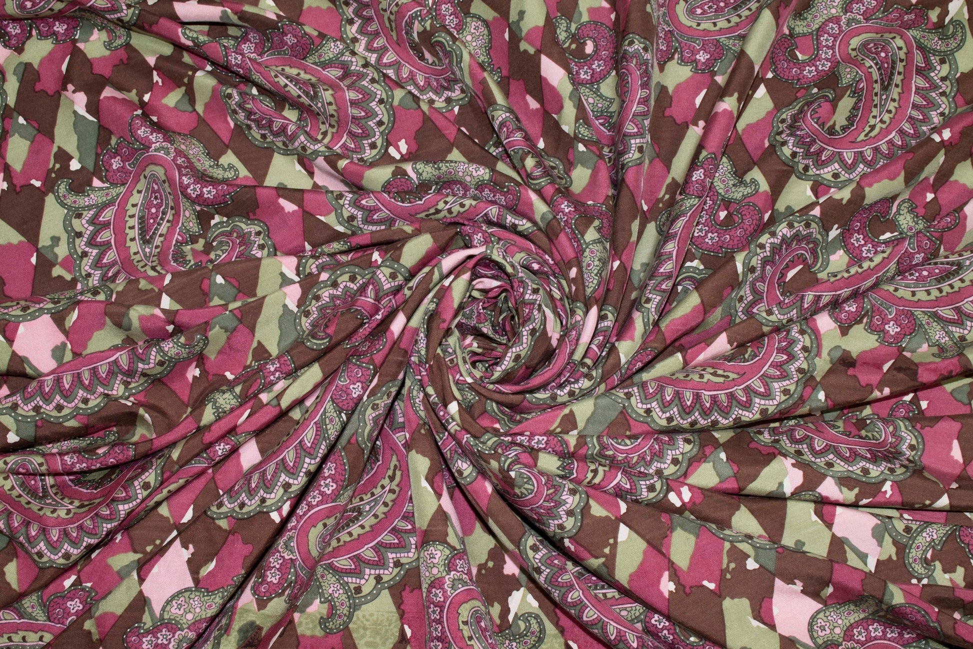 Multicolor Paisley Silk - Prime Fabrics