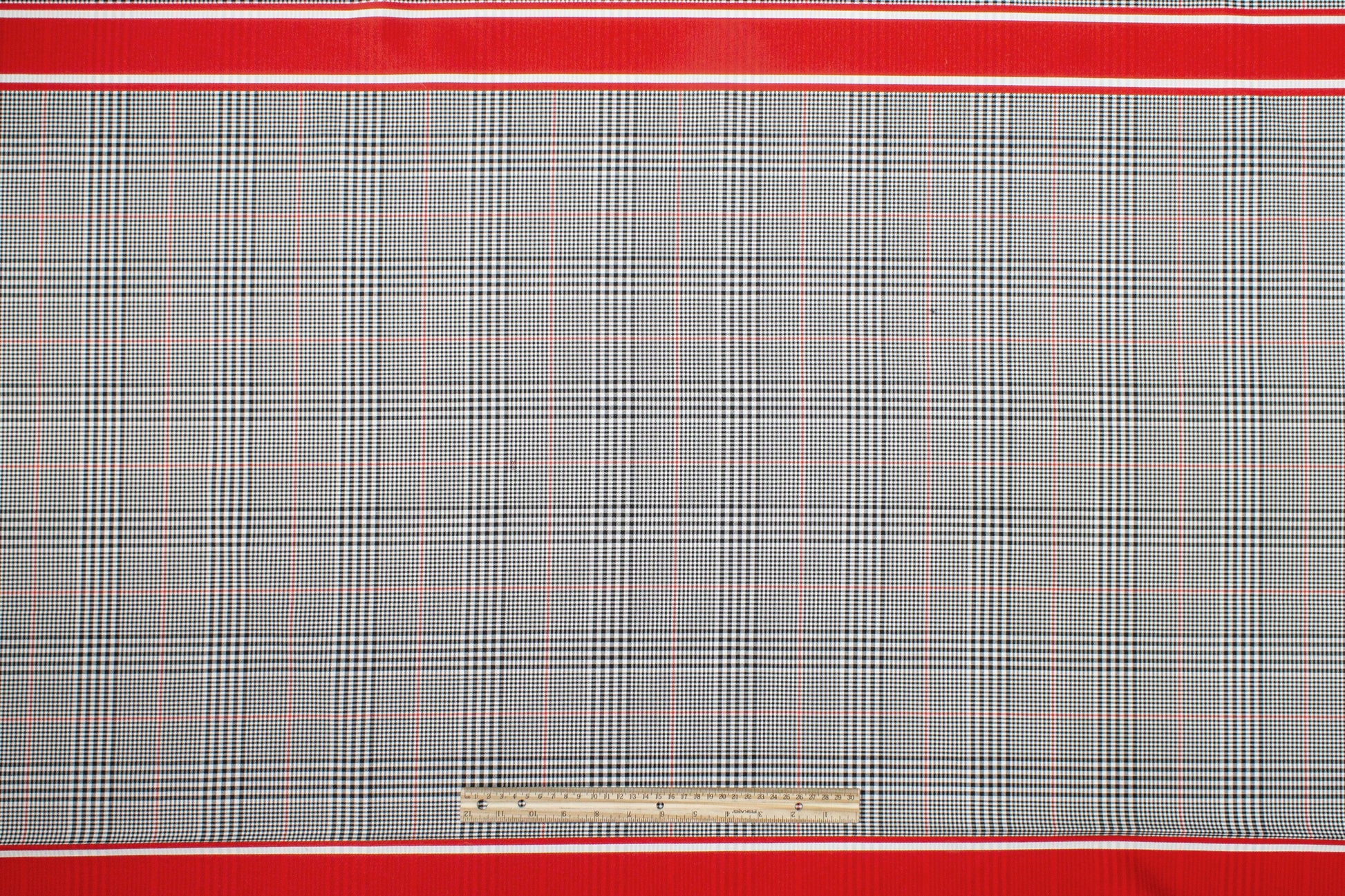 Glen Check Twill Panel - Prime Fabrics