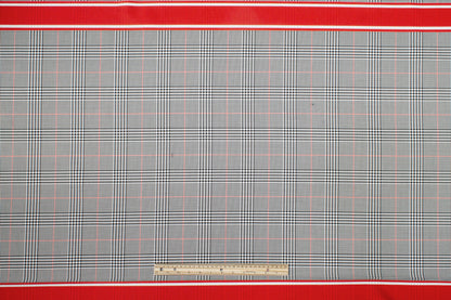 Glen Check Twill Panel - Prime Fabrics