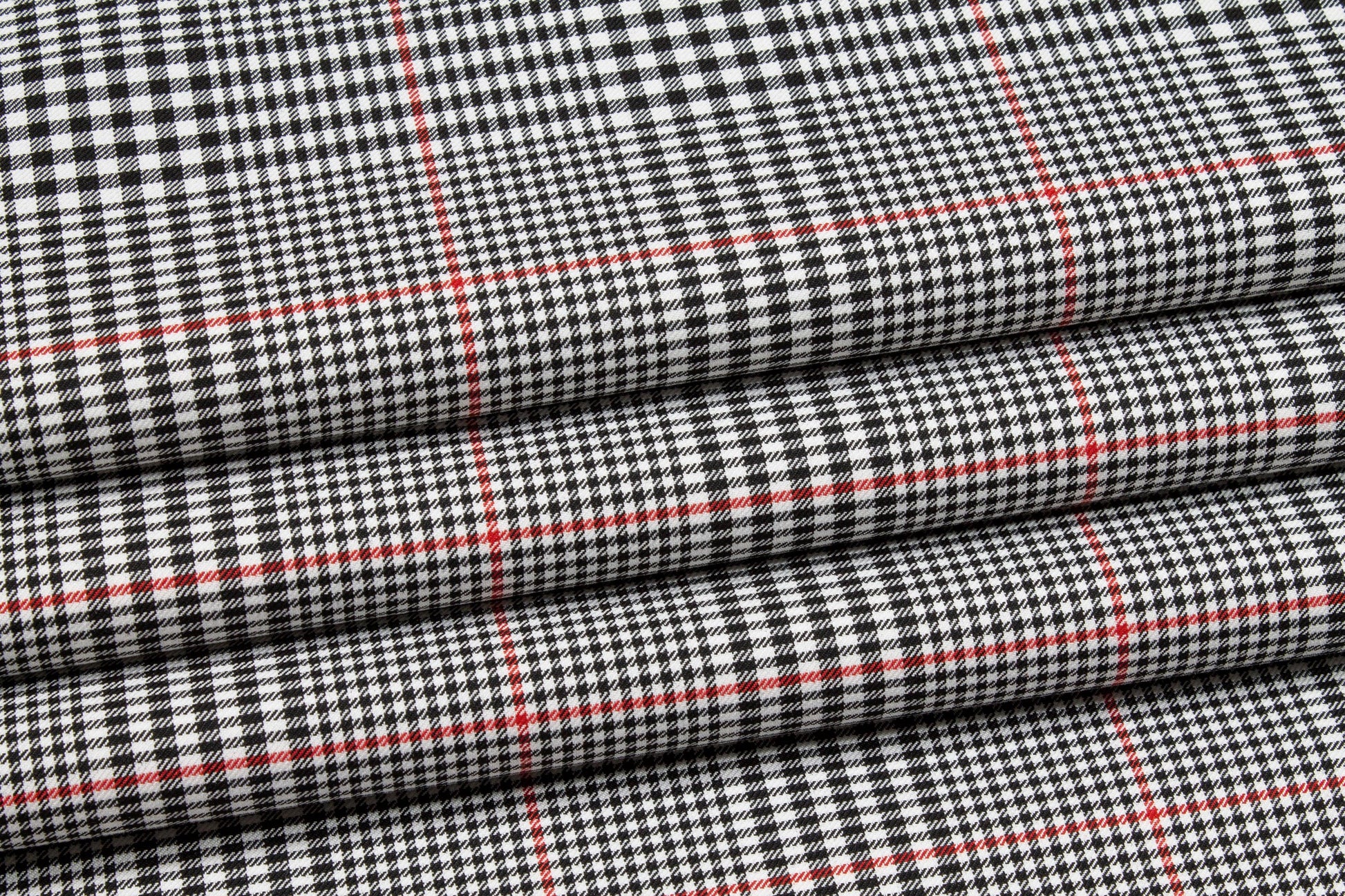 Glen Check Twill Panel - Prime Fabrics