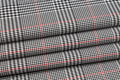 Glen Check Twill Panel - Prime Fabrics