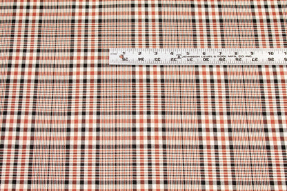 Glen Check Italian Wool Suiting - Prime Fabrics