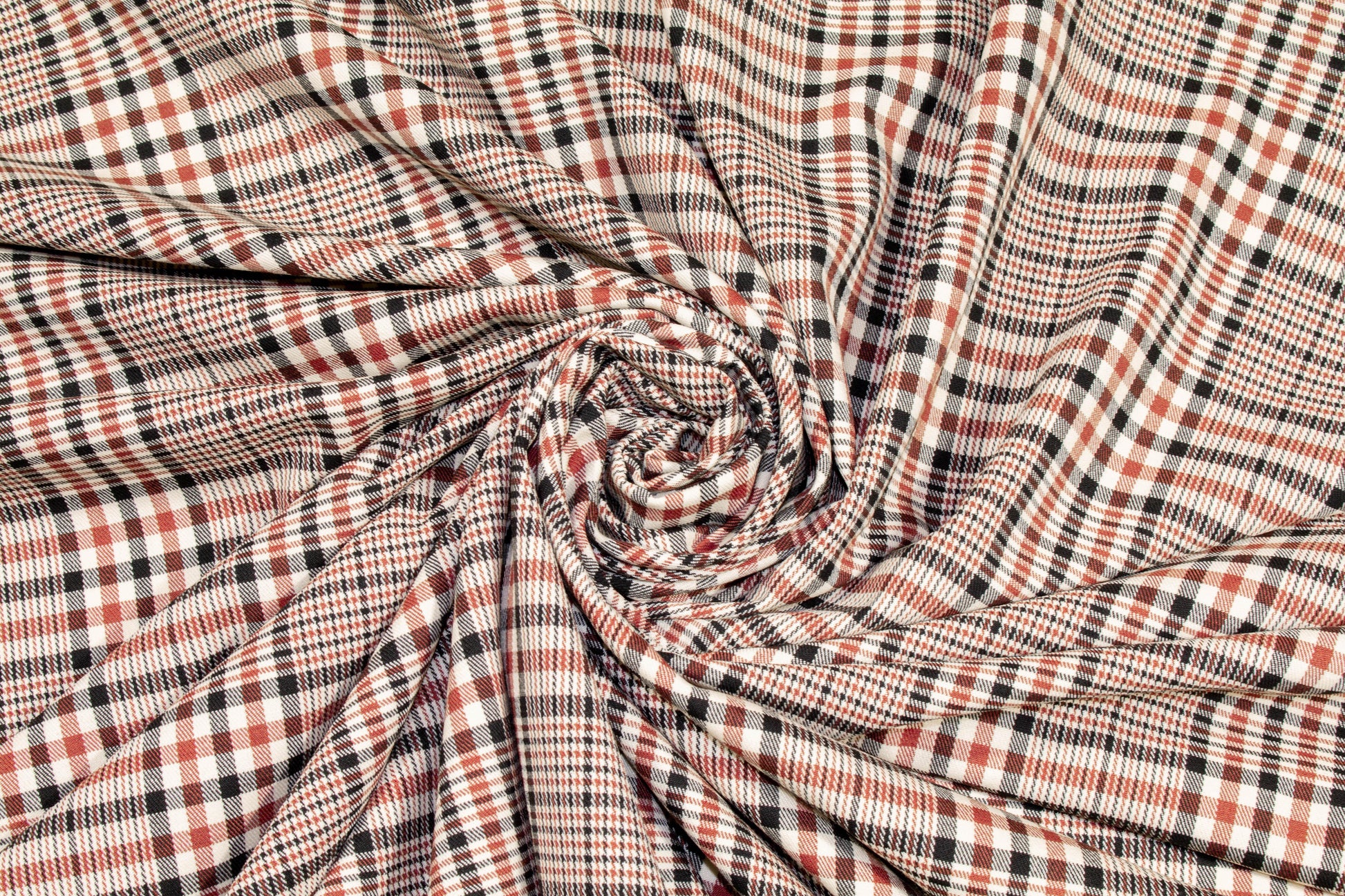 Glen Check Italian Wool Suiting - Prime Fabrics
