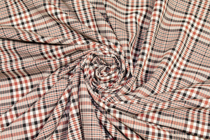 Glen Check Italian Wool Suiting - Prime Fabrics