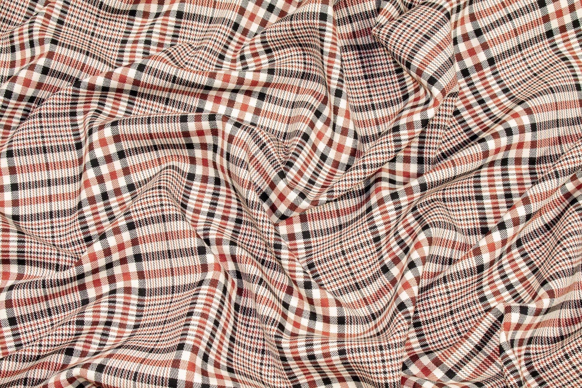 Glen Check Italian Wool Suiting - Prime Fabrics