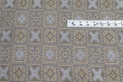 Brown and Gray Silk - Prime Fabrics
