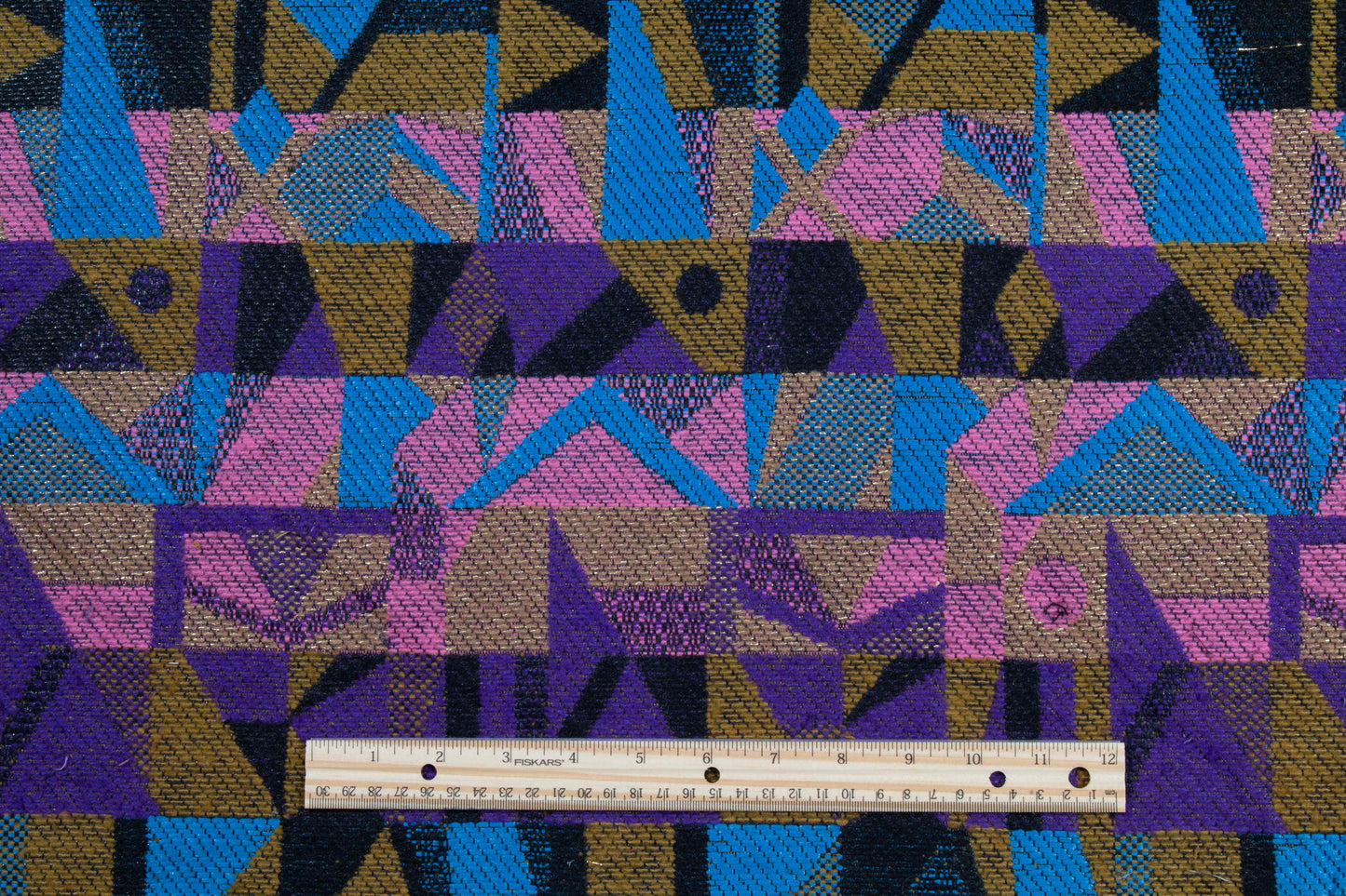Multicolor Geometric Jacquard - Prime Fabrics