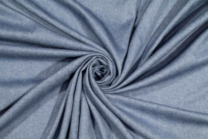 Sky Blue Italian Cashmere Wool Suiting - Prime Fabrics