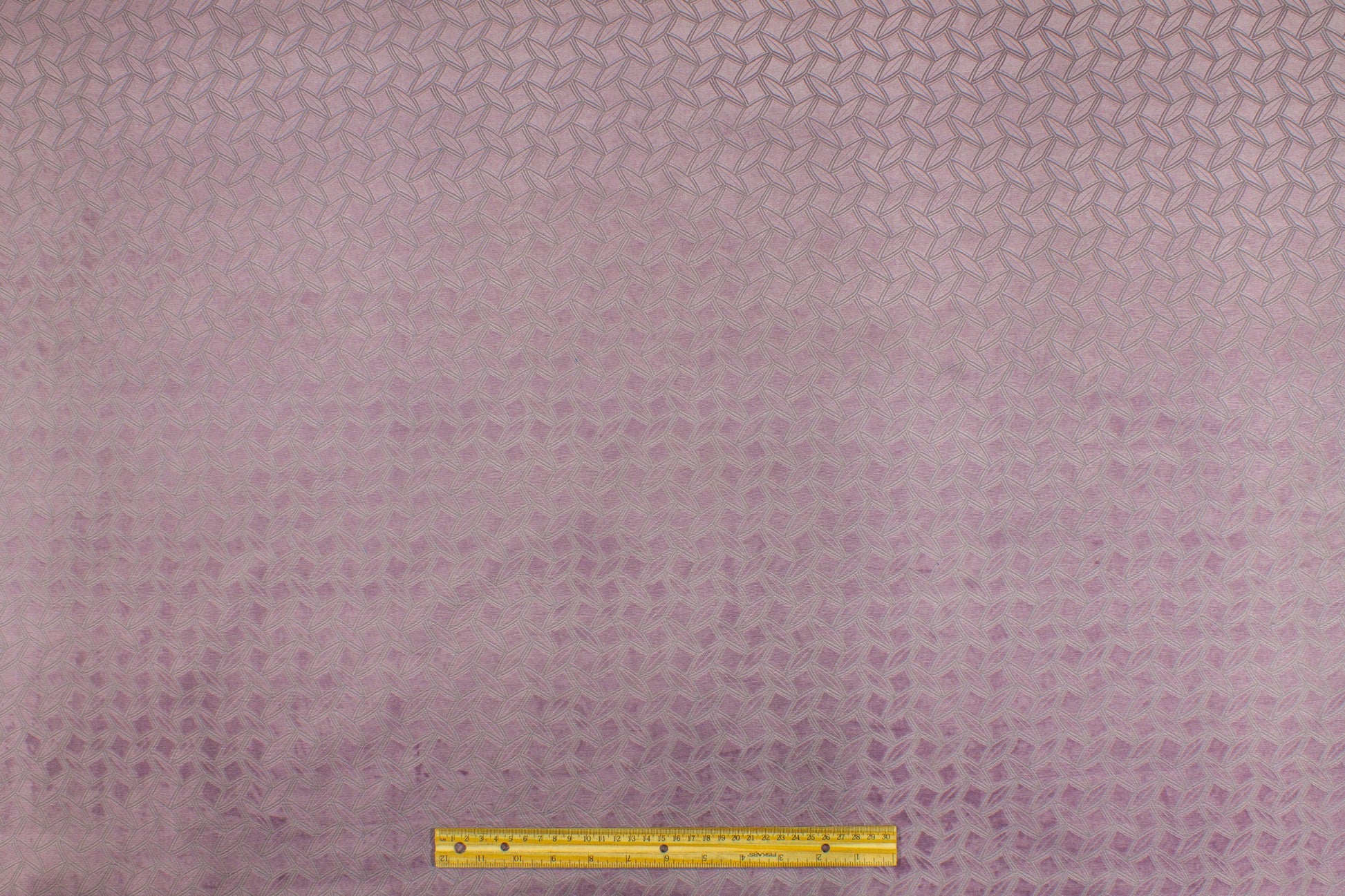 Lilac Geometric Velvet - Prime Fabrics