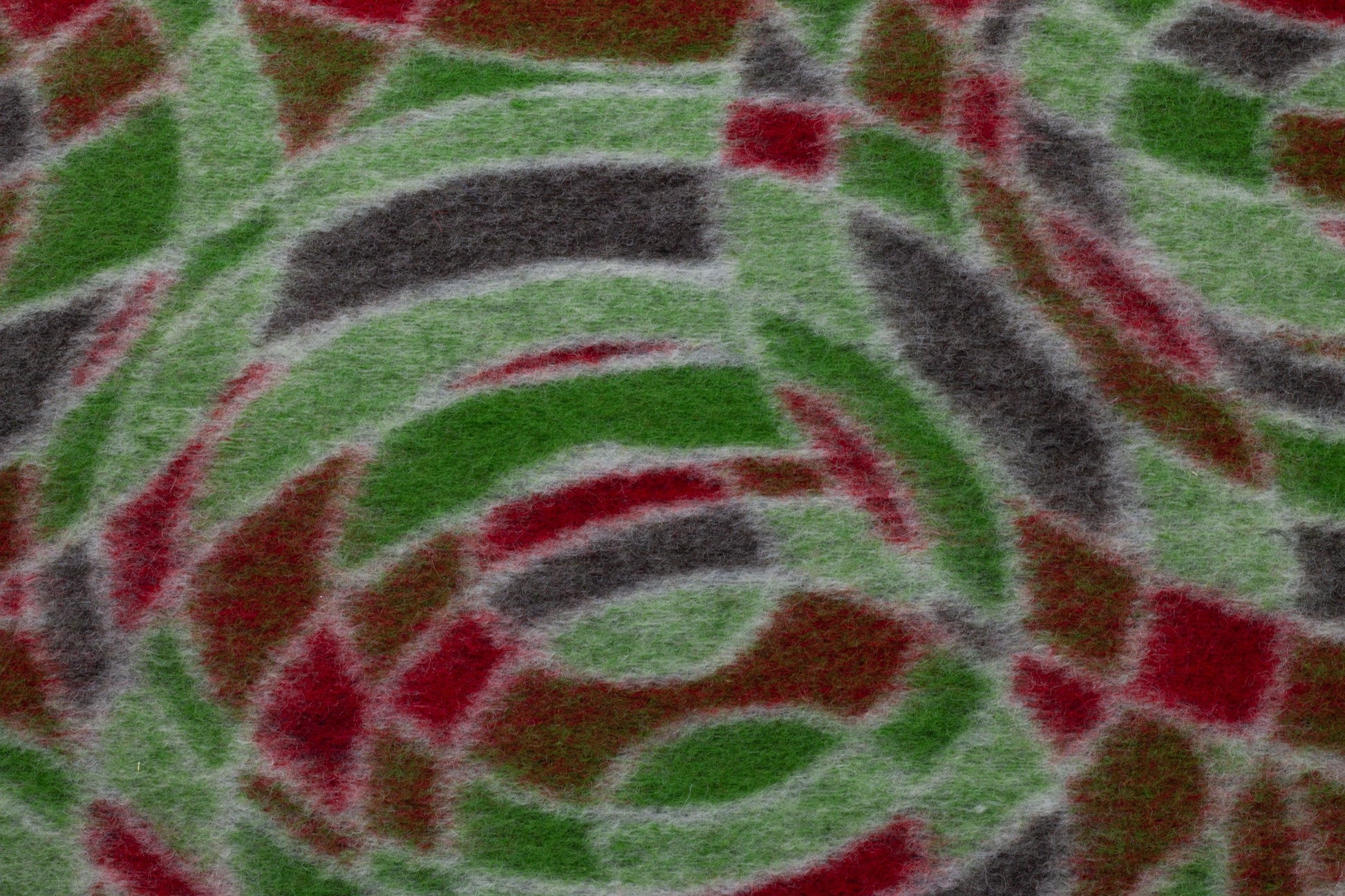 Multicolor Italian Boiled Wool - Prime Fabrics