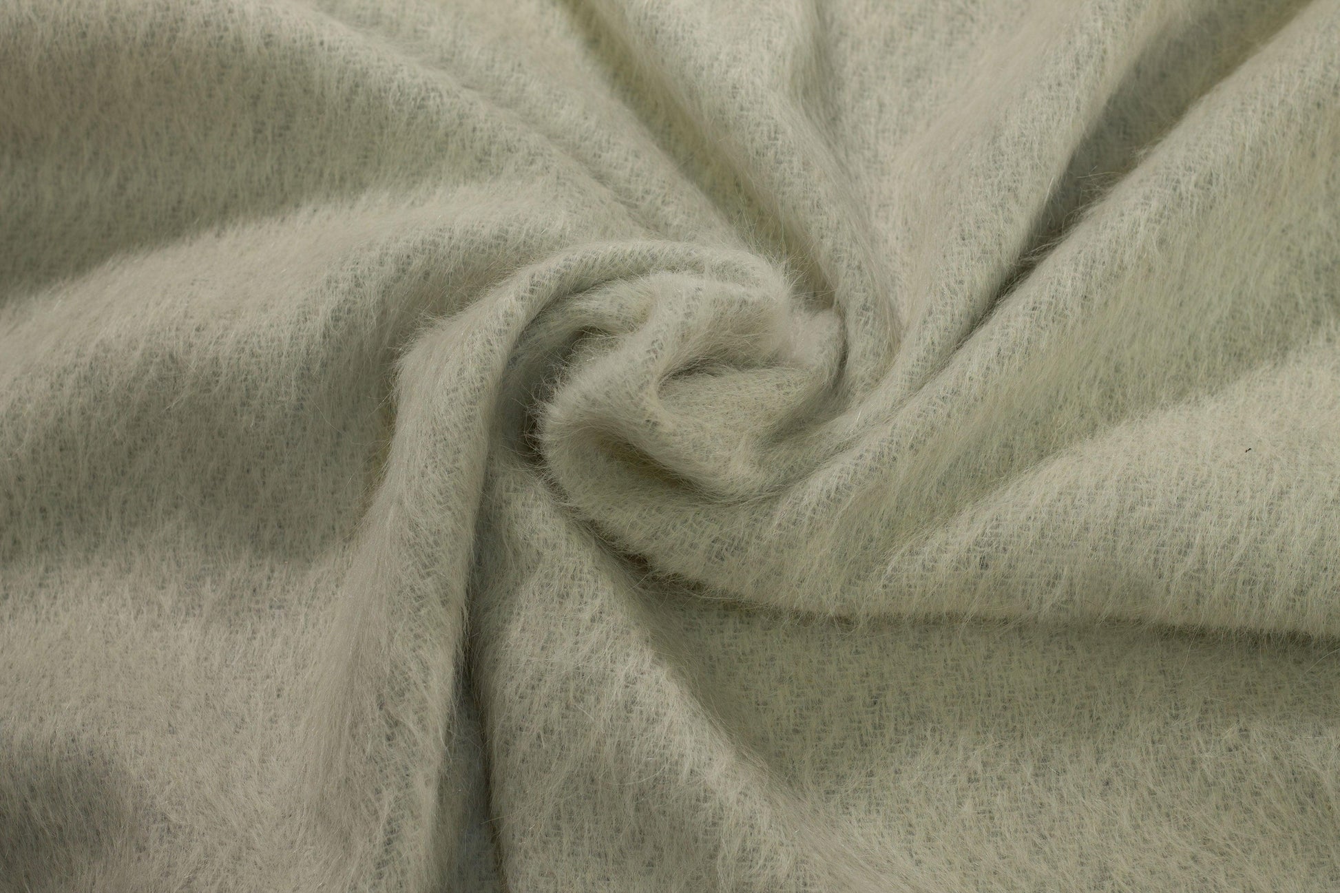 Long-Haired Silver Italian Wool - Prime Fabrics
