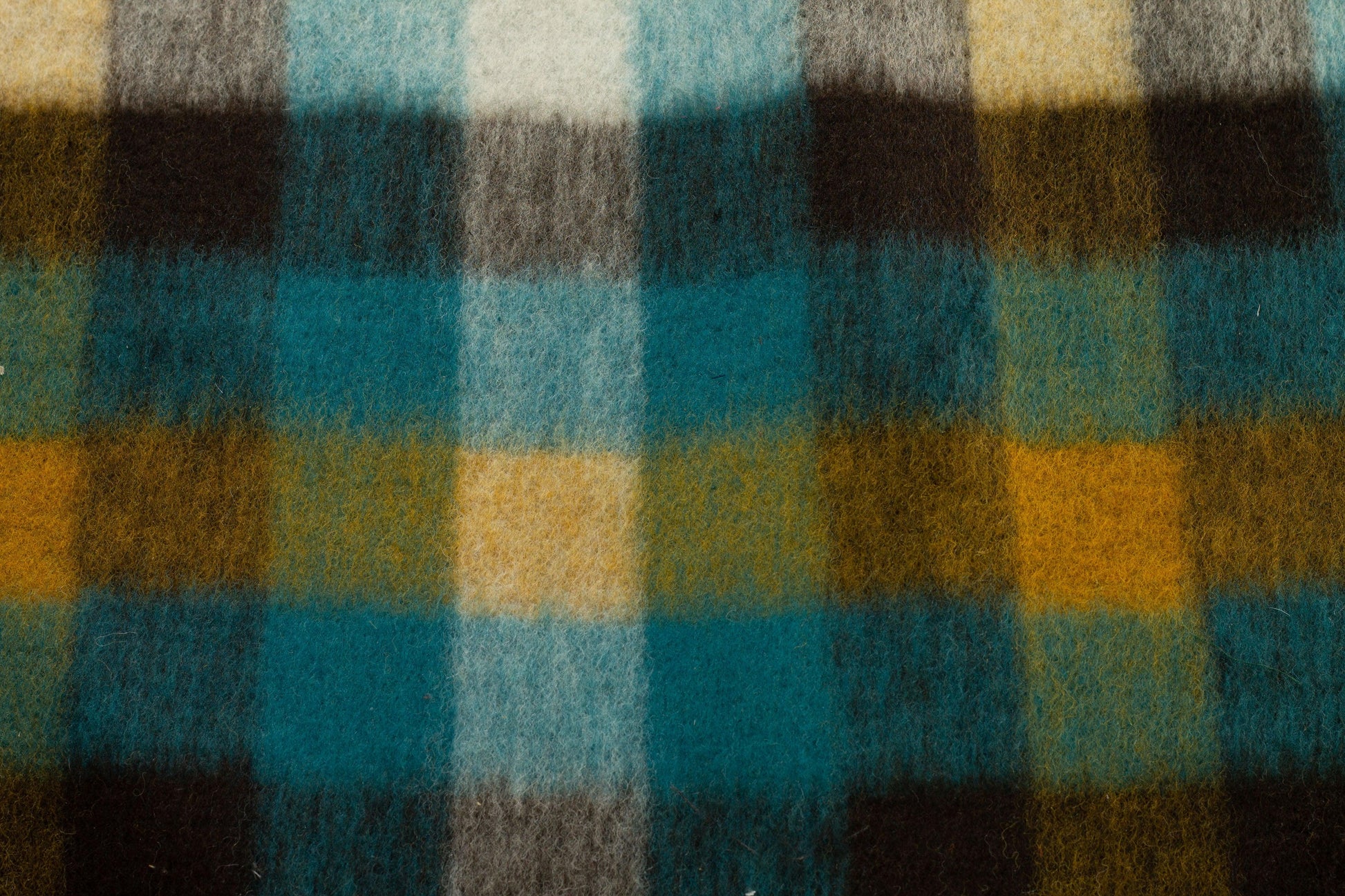 Multicolor Plaid Italian Wool - Prime Fabrics