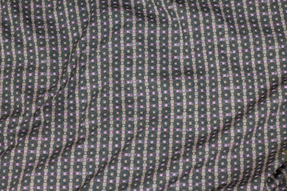 Charcoal, Taupe, Blush Stretch Jacquard - Prime Fabrics