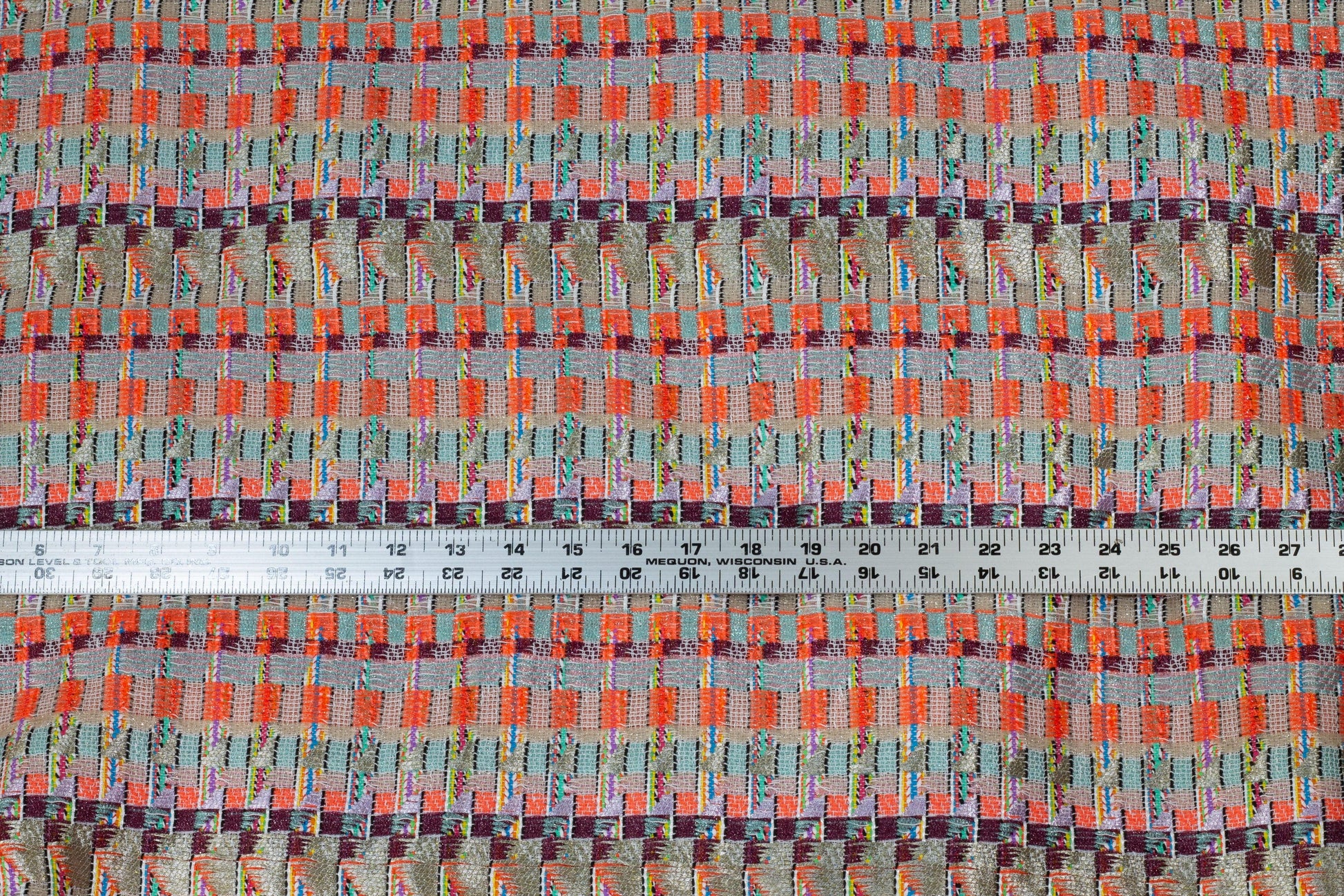 Multicolor Metallic Tweed - Prime Fabrics