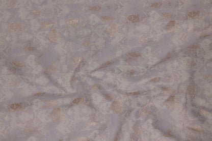 Lilac and Copper Metallic Brocade - Prime Fabrics