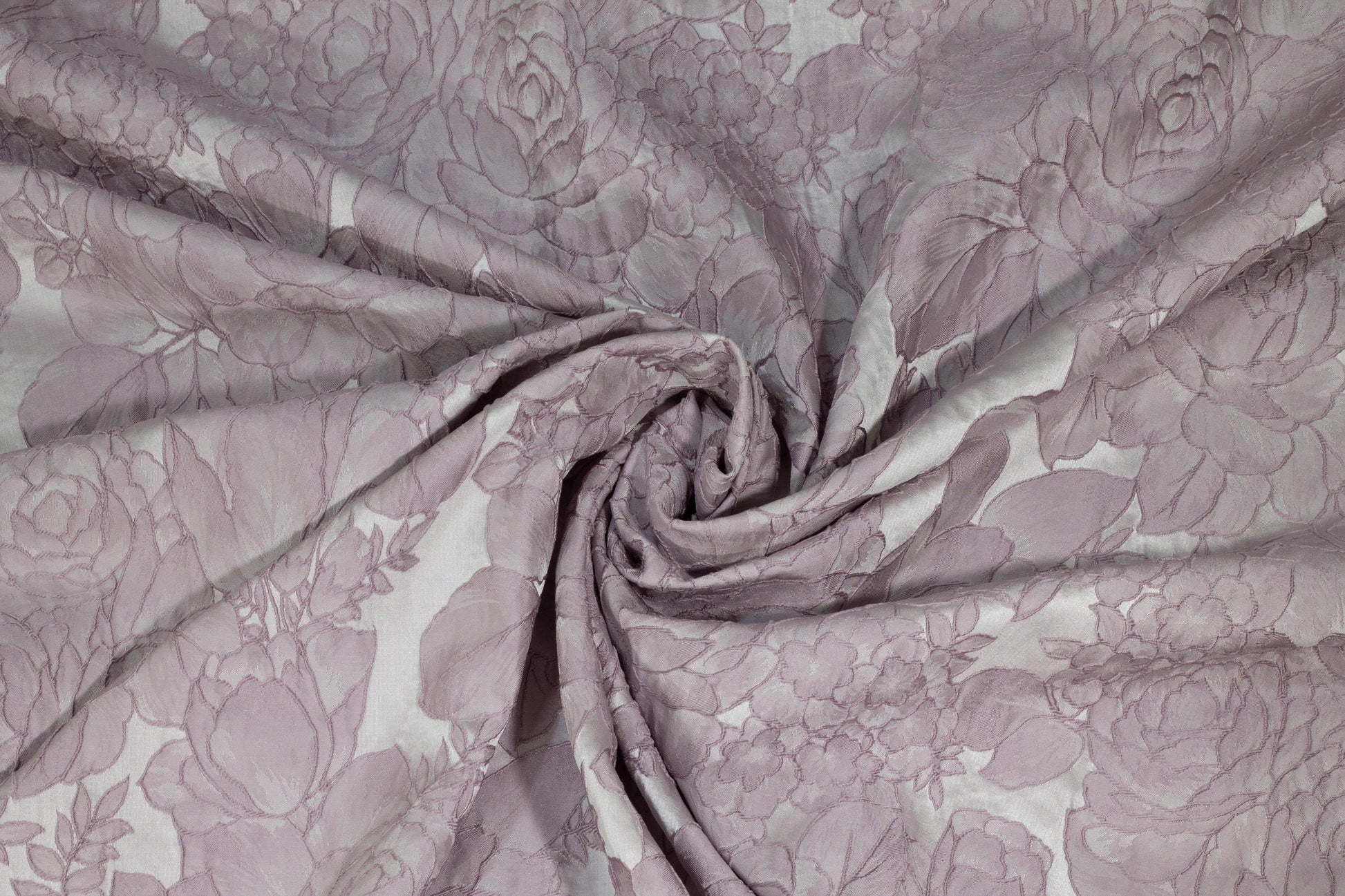 Lilac Floral Brocade - Prime Fabrics