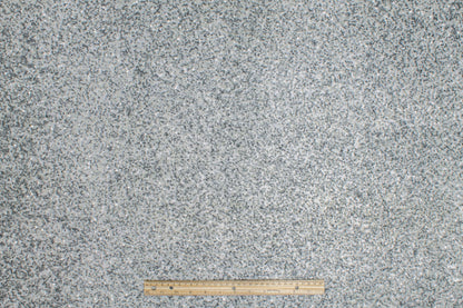 Hand Sequined Rayon Georgette - Silver Gray - Prime Fabrics