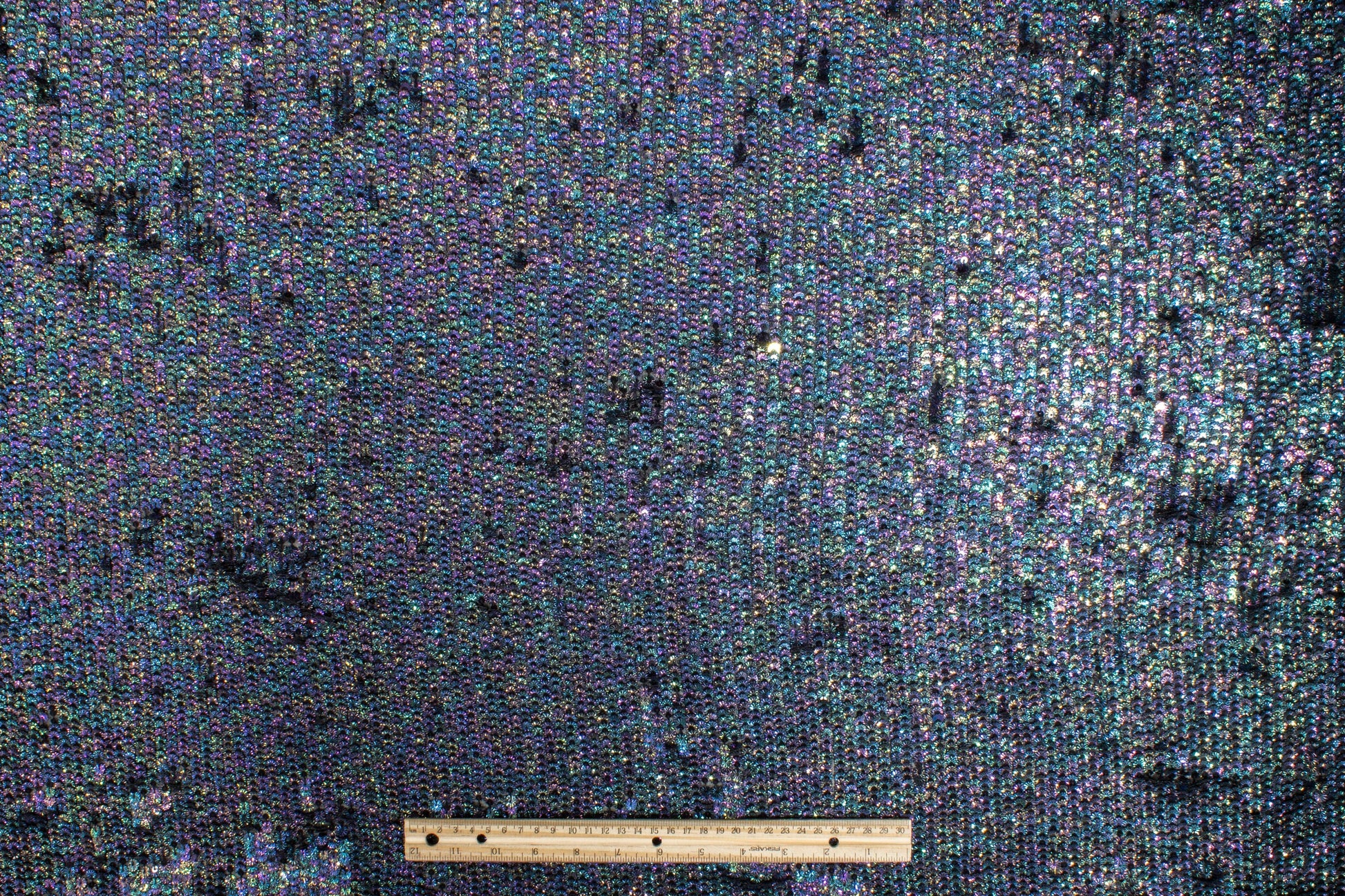 Handmade Iridescent Star Sequins - Blue - Prime Fabrics