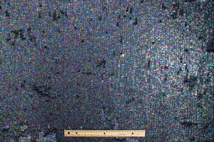 Handmade Iridescent Star Sequins - Blue - Prime Fabrics