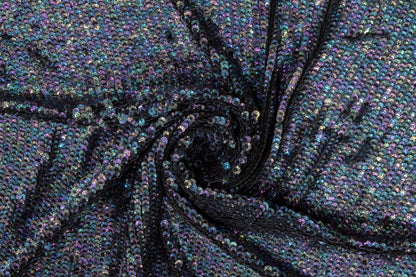 Handmade Iridescent Star Sequins - Blue - Prime Fabrics