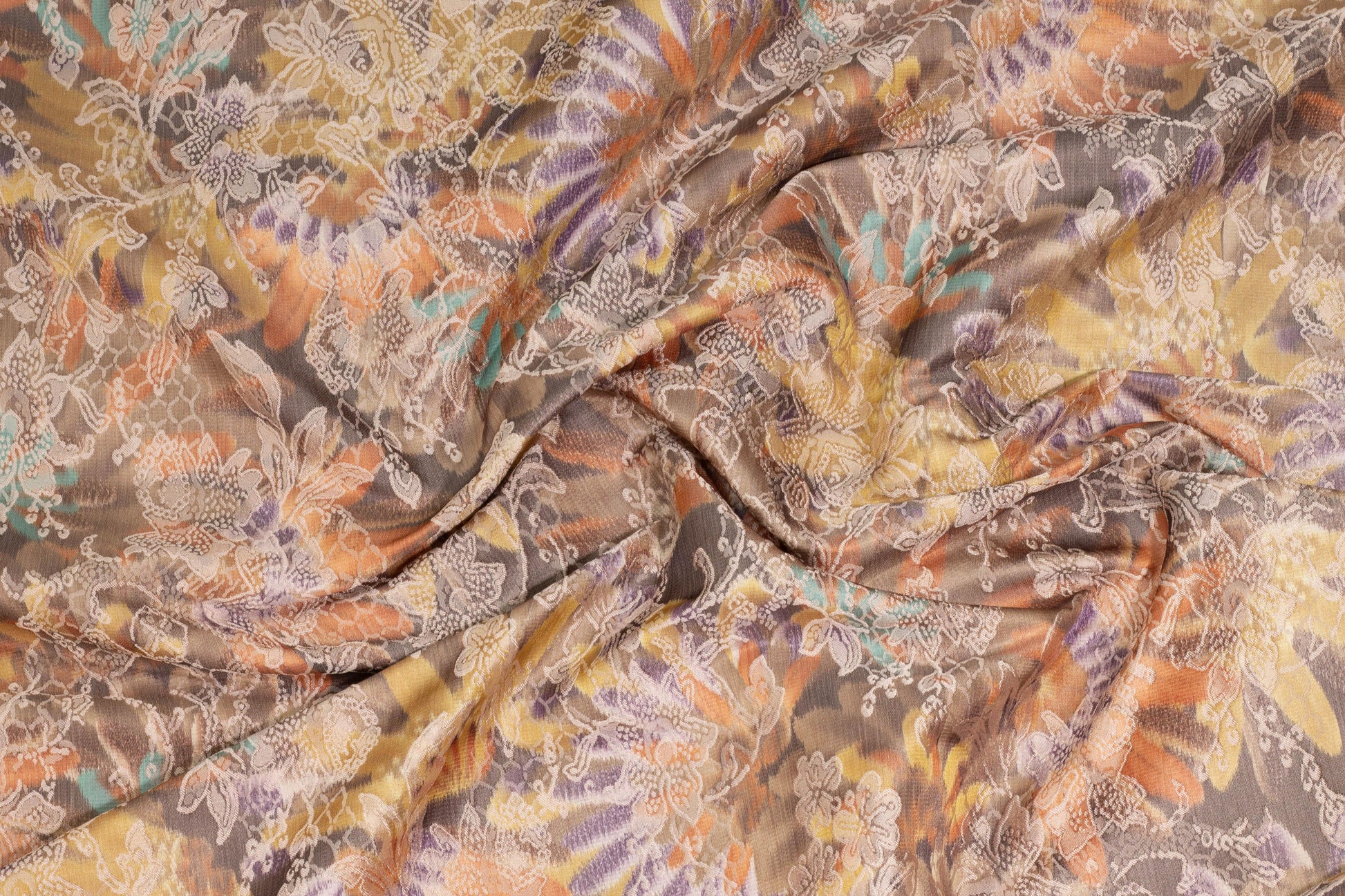 Multicolor Floral Italian Jacquard - Prime Fabrics