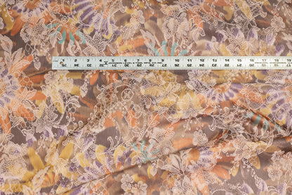 Multicolor Floral Italian Jacquard - Prime Fabrics