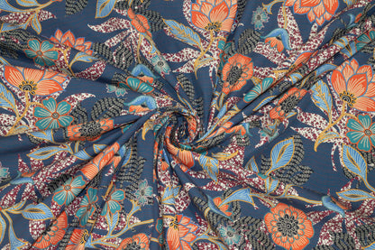 Multicolor Floral Italian Cotton - Prime Fabrics