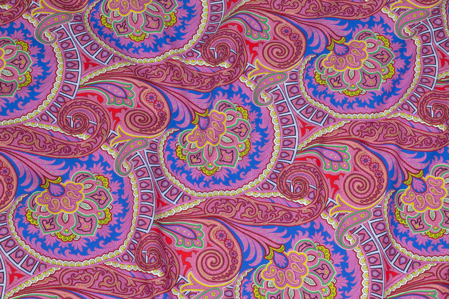 Multicolor Paisley Italian Cotton - Prime Fabrics