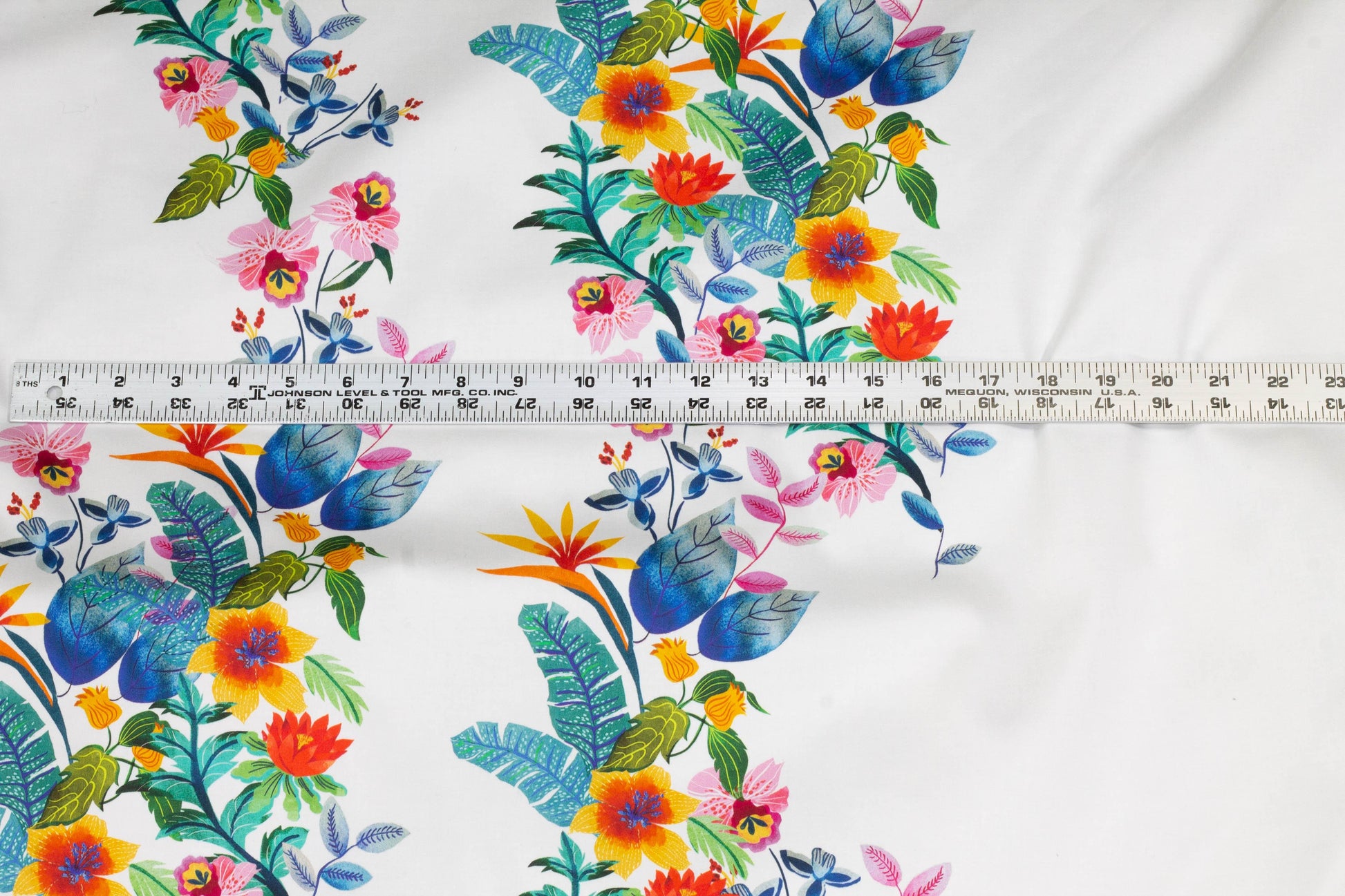 Multicolor Floral Italian Stretch Cotton - Prime Fabrics