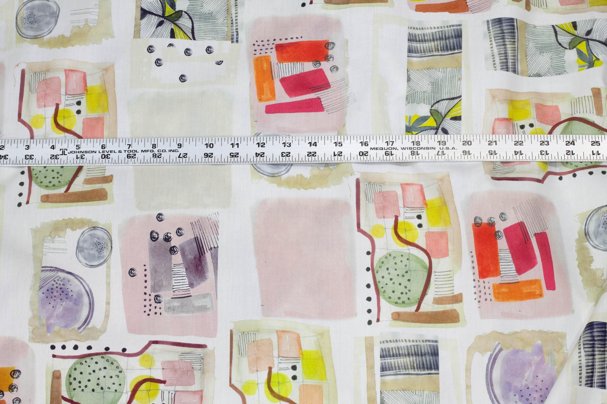Multicolor Contemporary Italian Stretch Cotton - Prime Fabrics