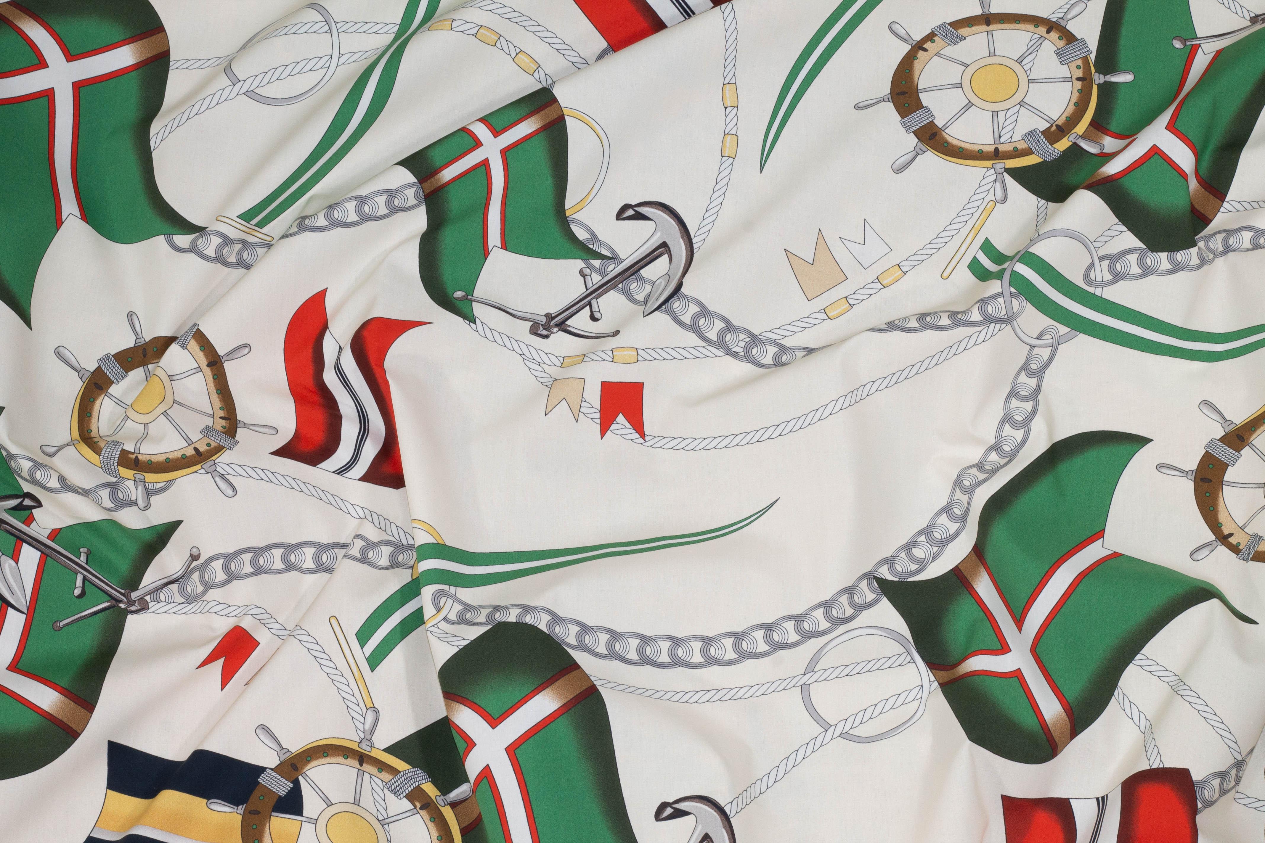 Ralph Lauren - Nautical Print Italian Cotton – Prime Fabrics