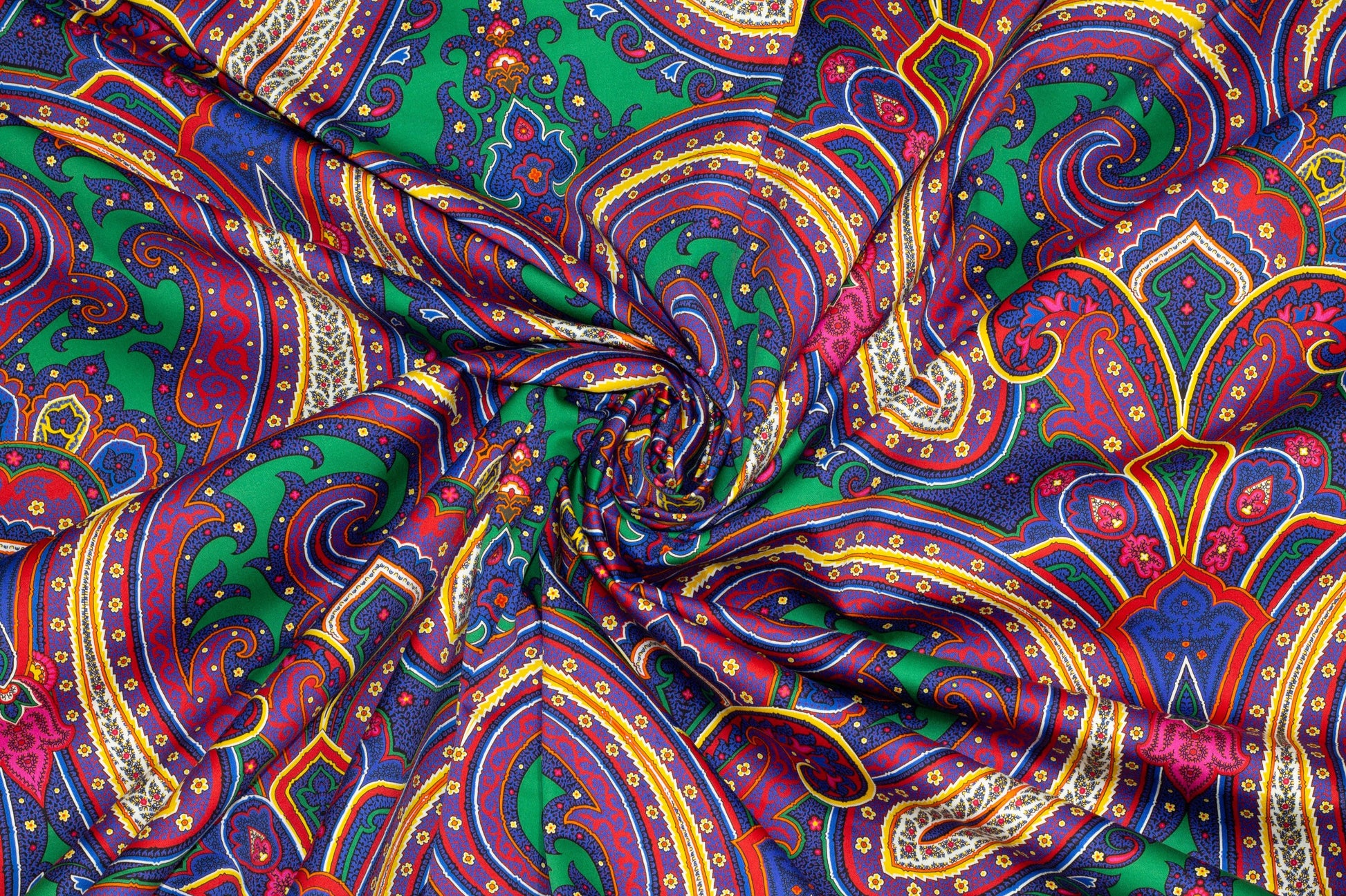 Multicolor Paisley Italian Cotton - Prime Fabrics